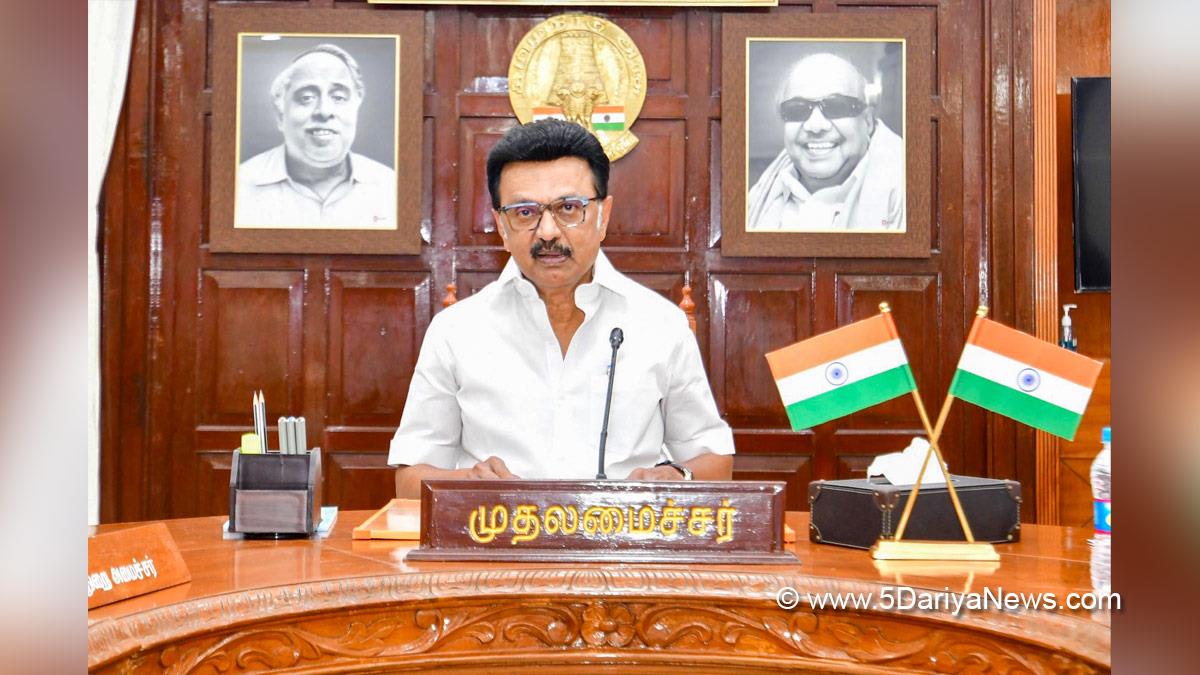 MK Stalin, Muthuvel Karunanidhi Stalin, Tamil Nadu Chief Minister, Chief Minister of Tamil Nadu, Chennai, Tamil Nadu