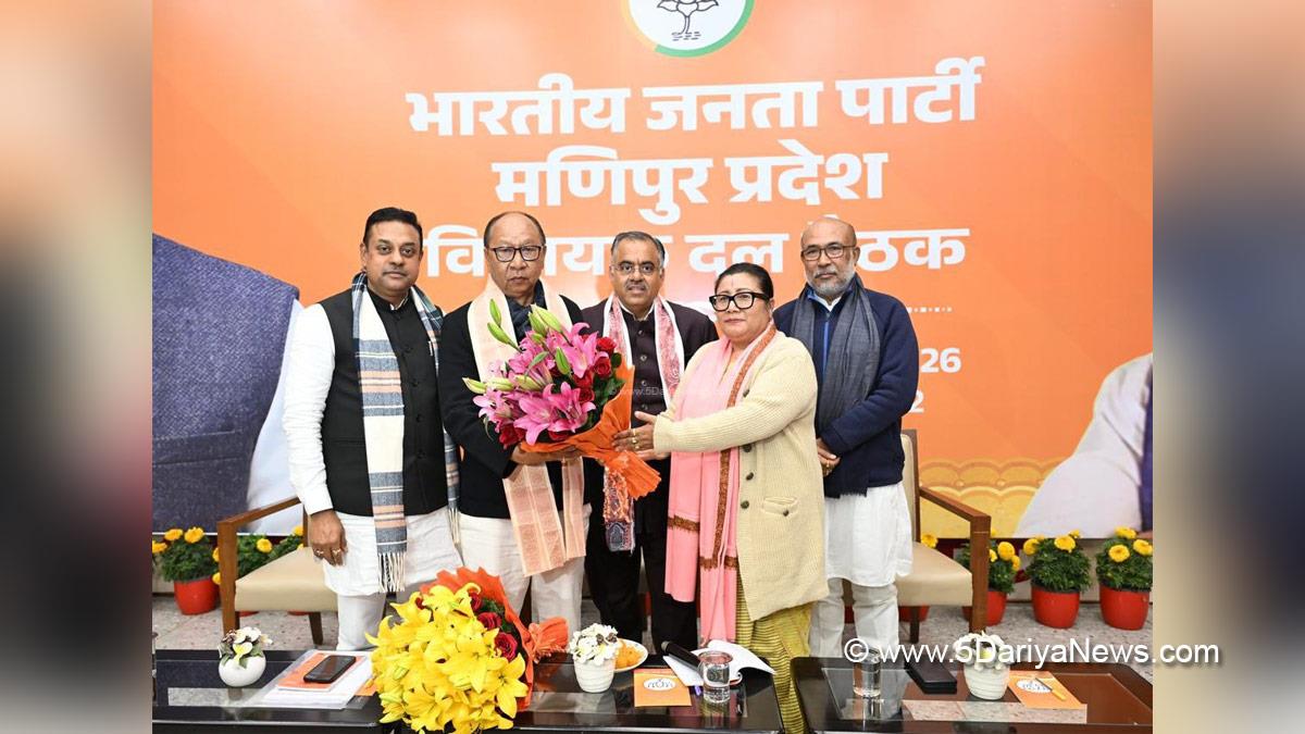 Yumnam Khemchand Singh, BJP, Bharatiya Janata Party, Chief Minister of Manipur