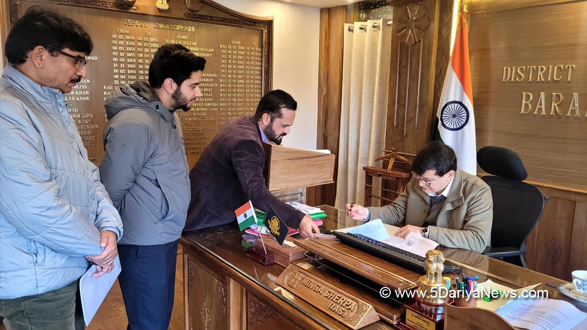 Minga Sherpa, Baramulla, DC Baramulla, Deputy Commissioner Baramulla, Kashmir, Jammu And Kashmir, Jammu, District Administration Baramulla, District Level Implementation Committee, DLIC