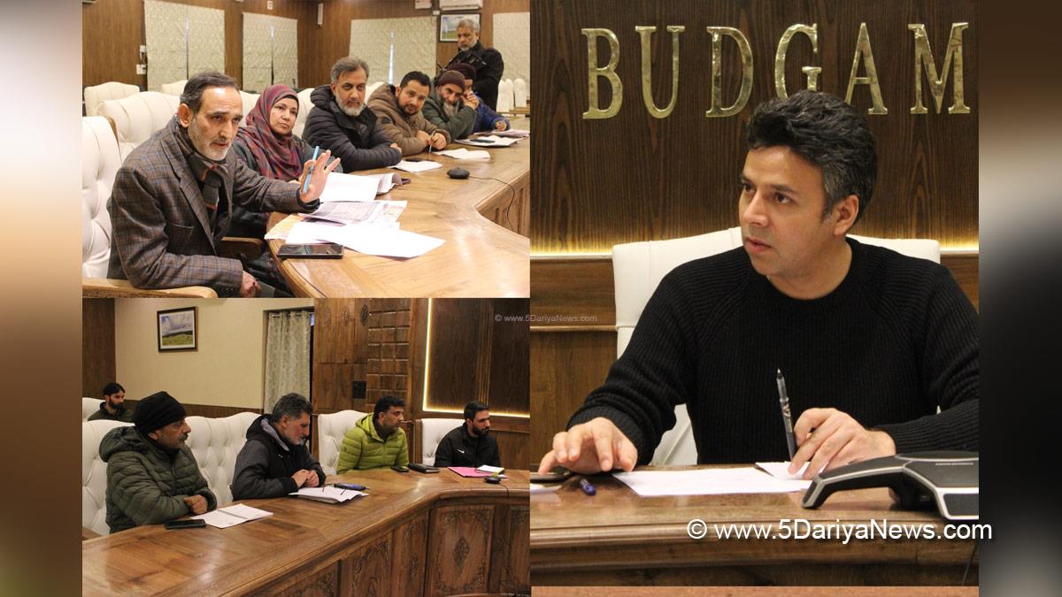 Dr Bilal Mohi Ud Din Bhat, Budgam, Deputy Commissioner Budgam, DC Budgam, Kashmir, Jammu And Kashmir, Jammu, District Administration Budgam, Kashmir Power Distribution Corporation Limited, KPDCL, Revamped Distribution Sector Scheme, RDSS