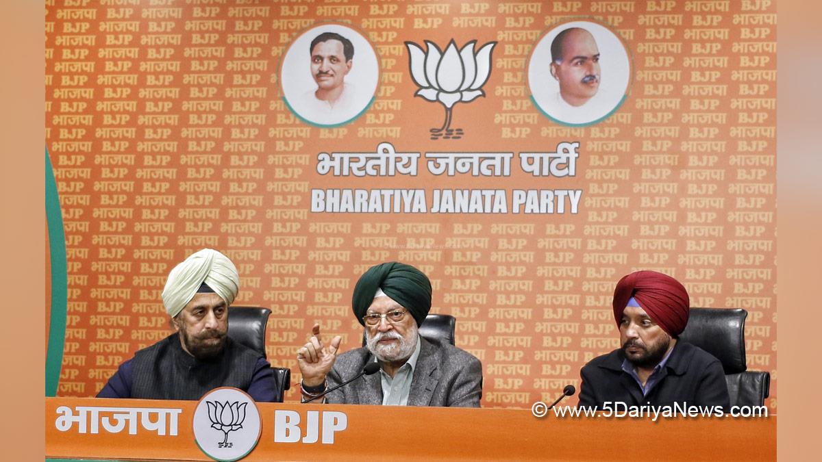 Hardeep Singh Puri, BJP, Bharatiya Janata Party, Minister of Petroleum and Natural Gas, Ministry of Petroleum and Natural Gas