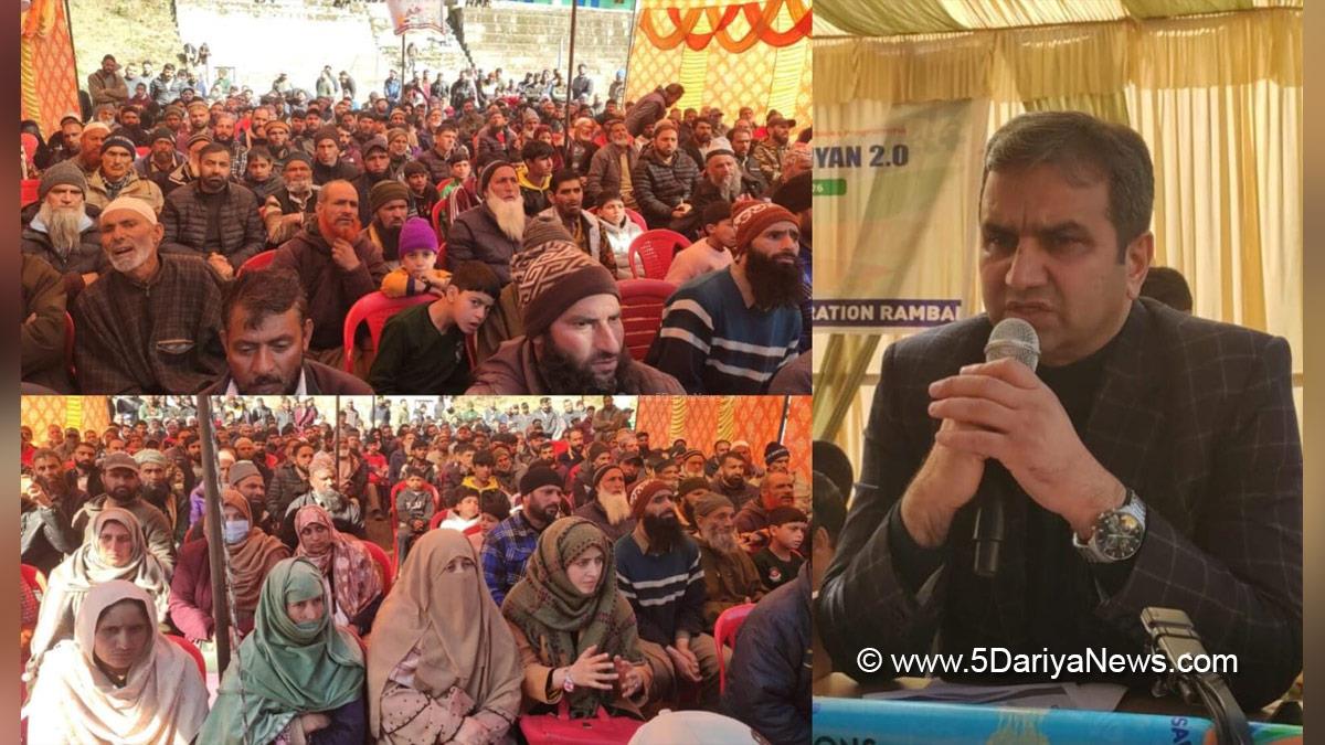Mohammad Alyas Khan, Ramban, Deputy Commissioner Ramban, Kashmir, Jammu And Kashmir, Jammu, District Administration Ramban, Block Diwas, Jan Abhiyan Camp, Jan Abhiyan, Jan Sunvayi, Jan Abhiyan, Jan Adhikar, Awami Muhim, Jan Abhiyan Program, Mega Block Diwas, Weekly Block Diwas