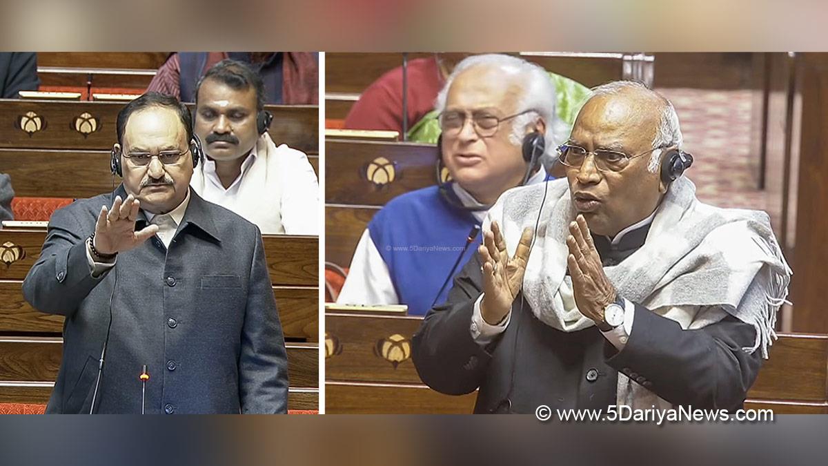 Jagat Prakash Nadda, JP Nadda, BJP, Bharatiya Janata Party, Mallikarjun Kharge