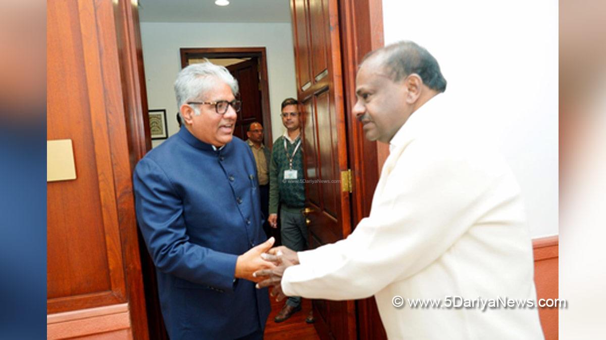 Bhupender Yadav, Bhupendra Yadav, BJP, Bharatiya Janata Party, Union Minister for Environment Forest and Climate Change, HD Kumaraswamy