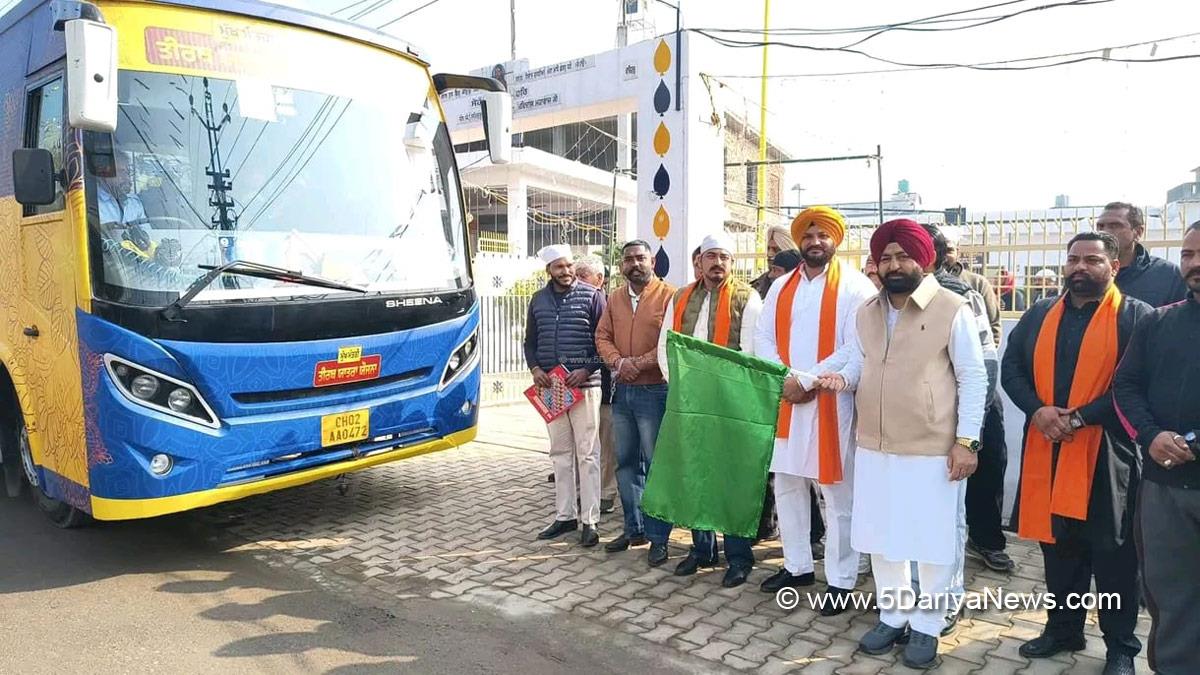 Hardeep Singh Mundian, Sahnewal, Ludhiana, AAP, Aam Aadmi Party, Aam Aadmi Party Punjab, AAP Punjab, Government of Punjab, Punjab Government, Mukh Mantri Teerth Yatra, Mukh Mantri Tirth Yatra Scheme