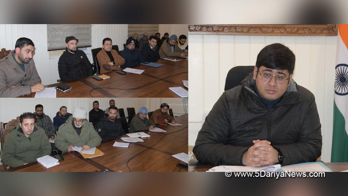 Jatin Kishore, Ganderbal, Deputy Commissioner Ganderbal, Kashmir, Jammu And Kashmir, Jammu, District Administration Ganderbal