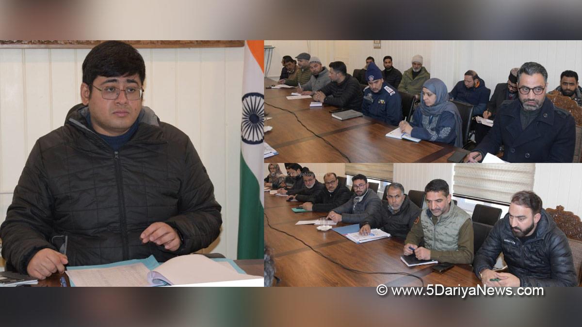 Jatin Kishore, Ganderbal, Deputy Commissioner Ganderbal, Kashmir, Jammu And Kashmir, Jammu, District Administration Ganderbal