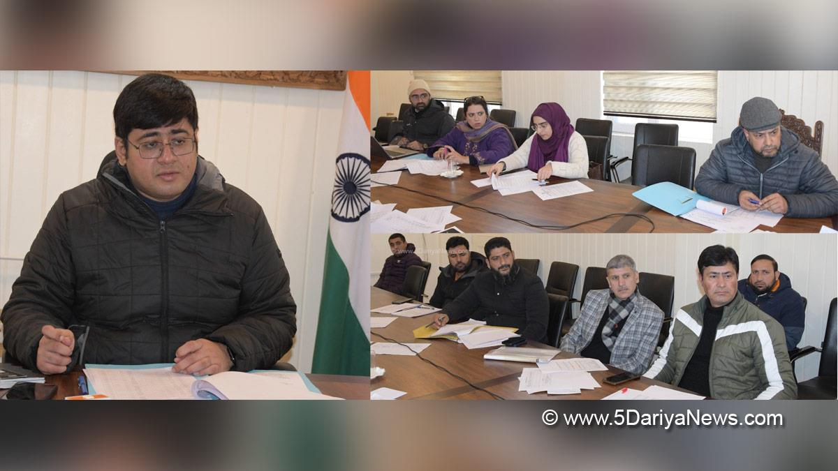 Jatin Kishore, Ganderbal, Deputy Commissioner Ganderbal, Kashmir, Jammu And Kashmir, Jammu, District Administration Ganderbal, District Level Implementation Committee, DLIC, Mission YUVA