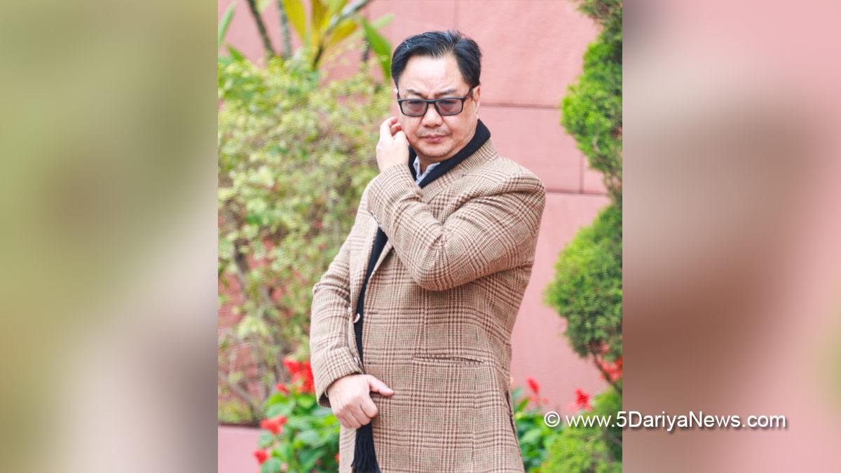 Kiren Rijiju, BJP, Bharatiya Janata Party, Union Minister of Parliamentary Affairs and Minority Affairs