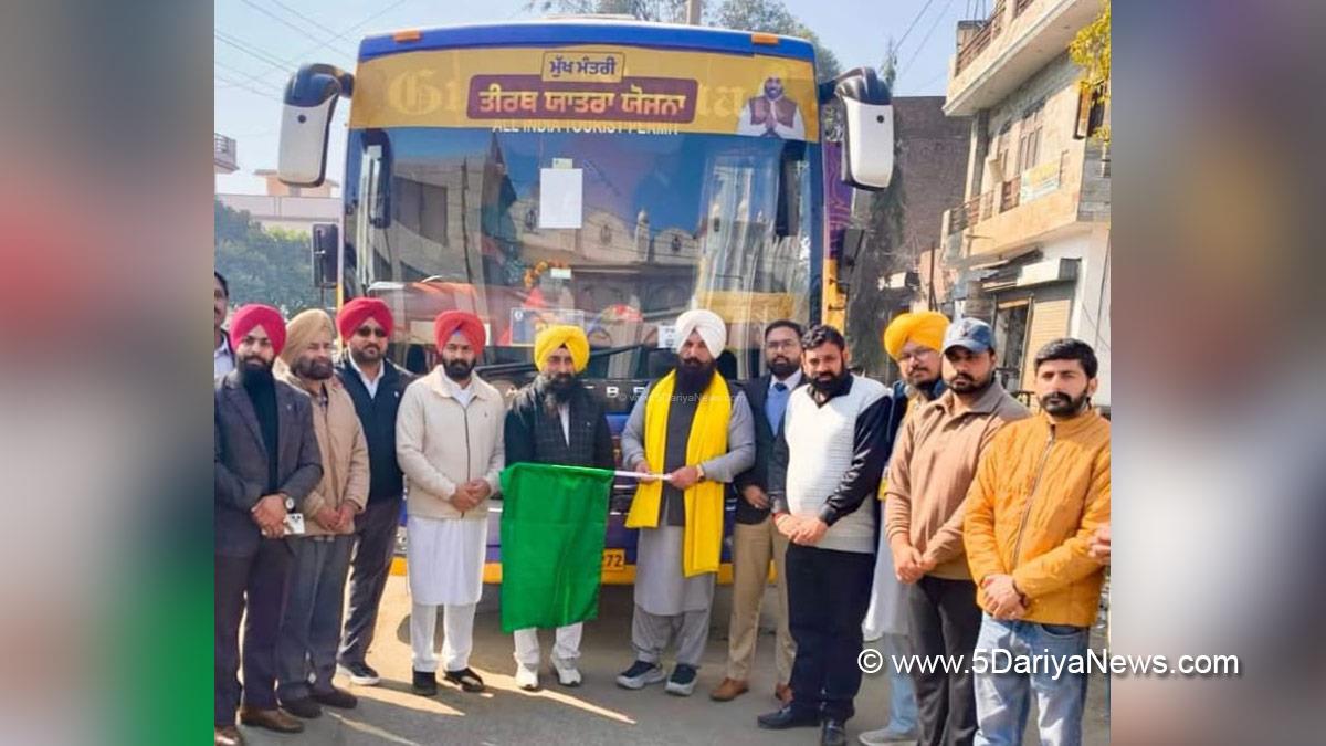 Kulwant Singh Sidhu, Ludhiana, AAP, Aam Aadmi Party, Aam Aadmi Party Punjab, AAP Punjab, Mukh Mantri Teerth Yatra, Mukh Mantri Tirth Yatra Scheme
