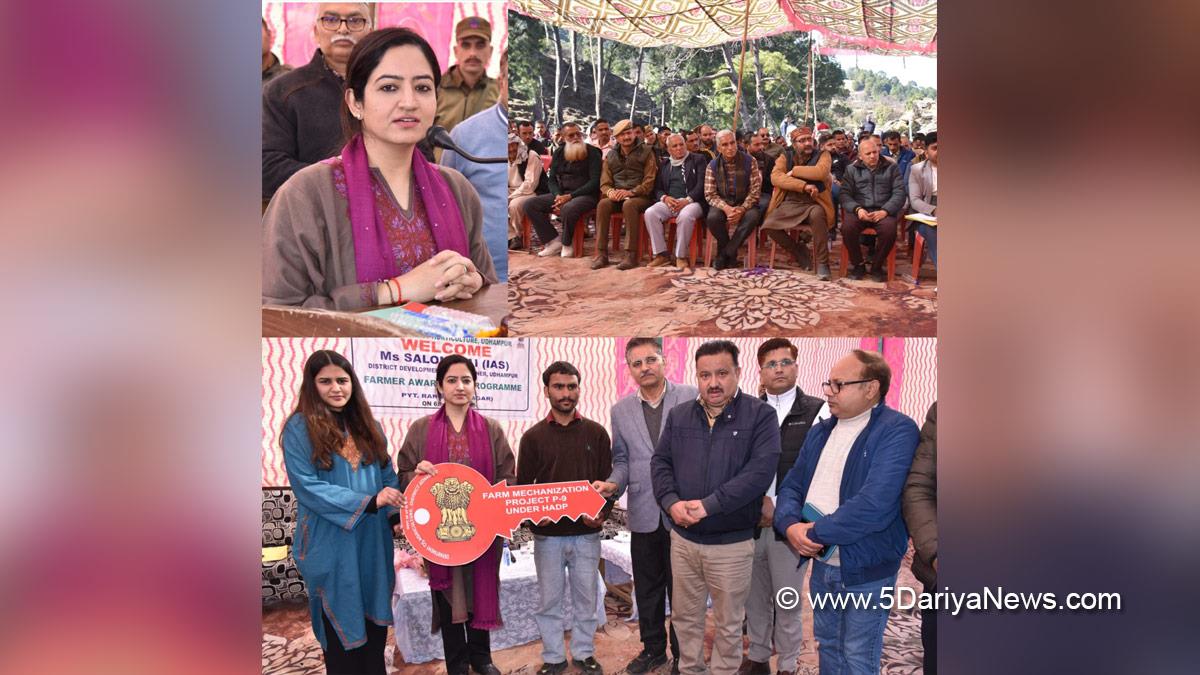 Saloni Rai, Udhampur, DC Udhampur, Deputy Commissioner Udhampur, Kashmir, Jammu And Kashmir, Jammu, District Administration Udhampur