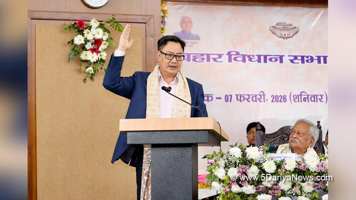 Kiren Rijiju, BJP, Bharatiya Janata Party, Union Minister of Parliamentary Affairs and Minority Affairs