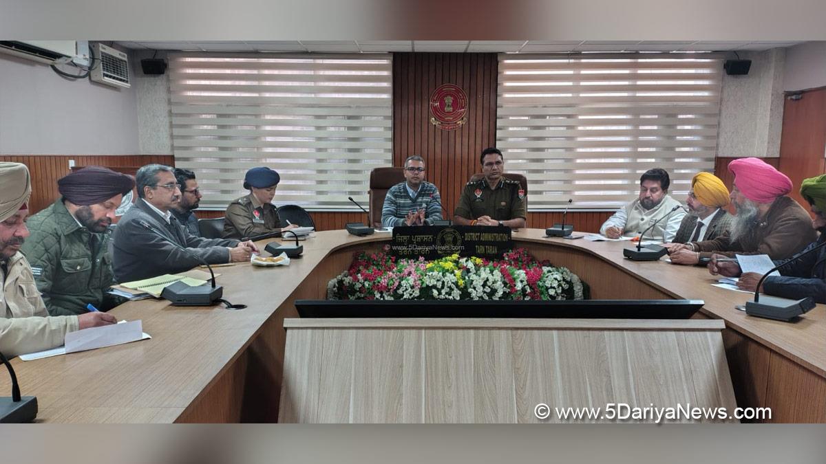 Rahul, DC Tarn Taran, Tarn Taran, Deputy Commissioner Tarn Taran 