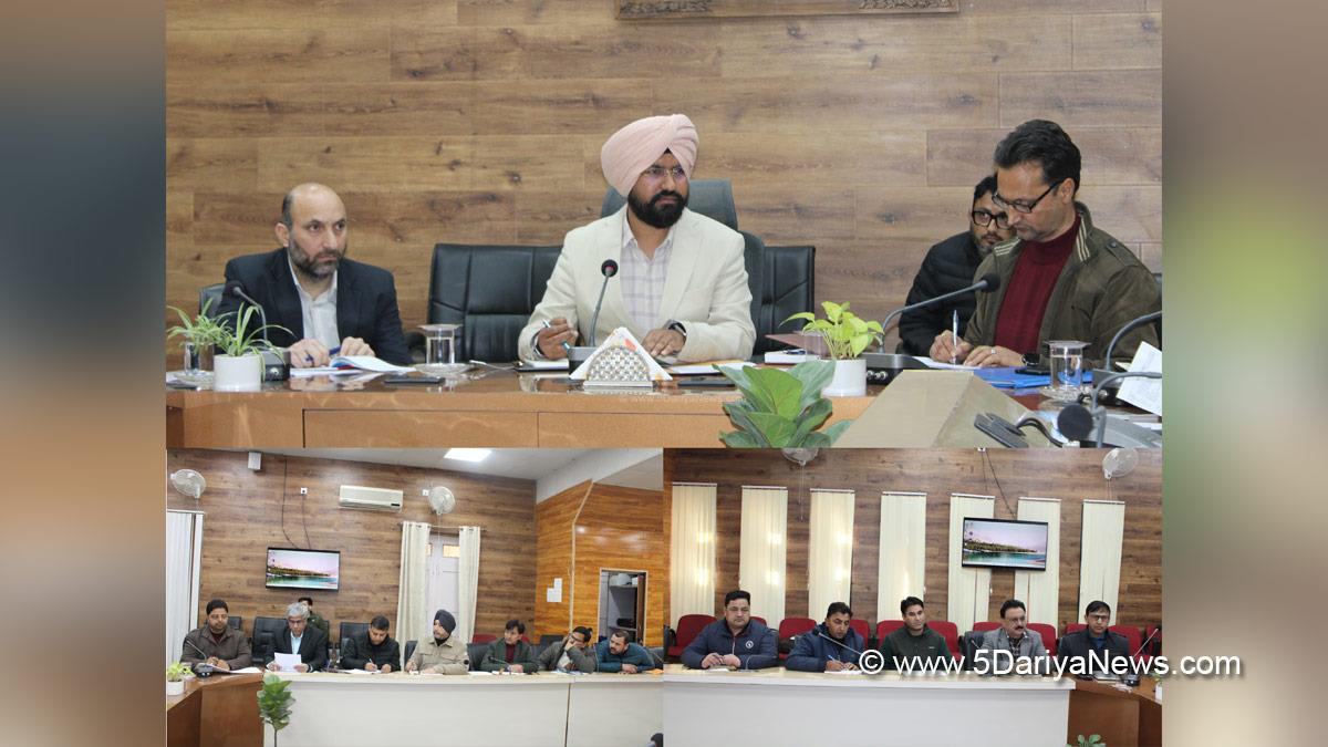 Harvinder Singh, Doda, Deputy Commissioner Doda, Kashmir, Jammu And Kashmir, Jammu, District Administration Doda