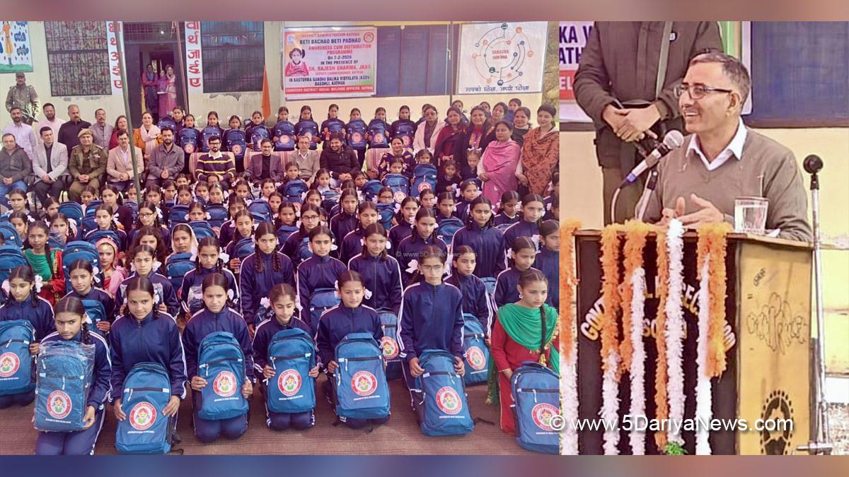 Rajesh Sharma, Rajesh Kumar Sharma, Kathua, DC Kathua, Deputy Commissioner Kathua, Kashmir, Jammu And Kashmir, Jammu, District Administration Kathua, Beti Bachao Beti Padhao, BBBP