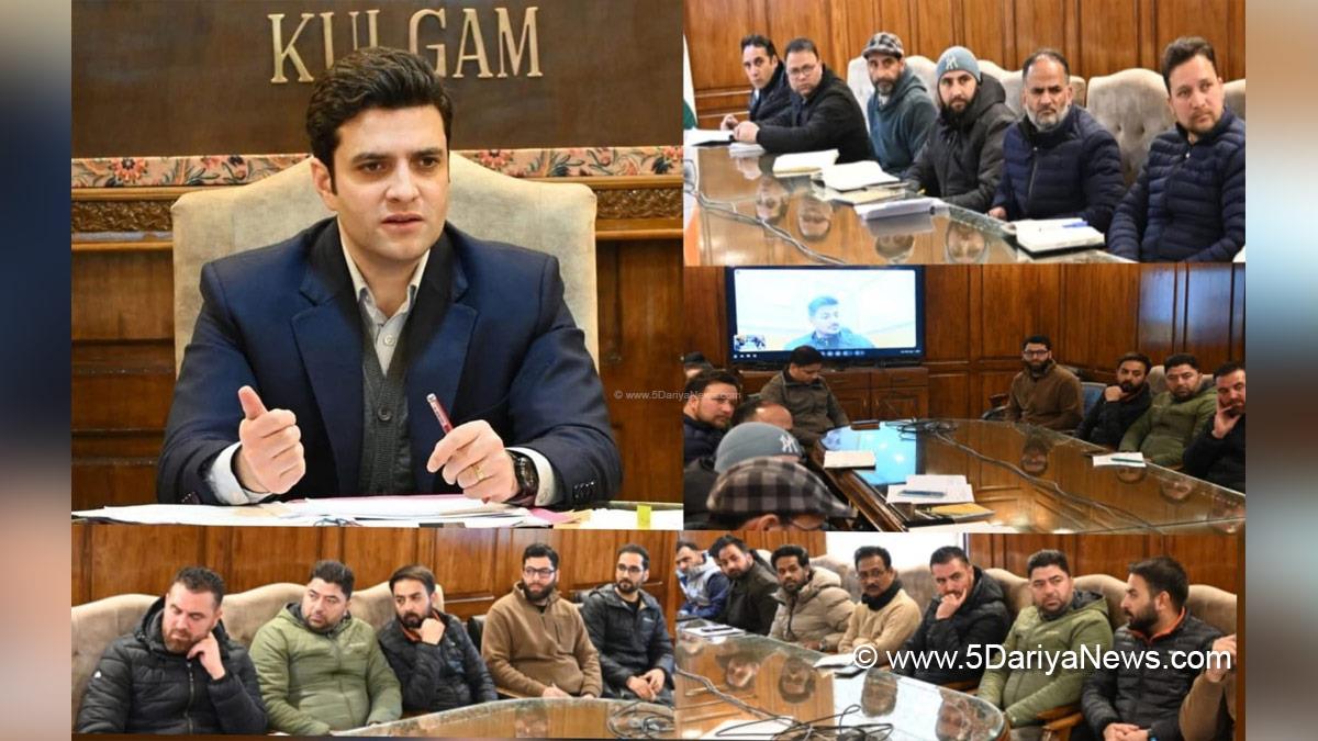 Athar Aamir Khan, Kulgam, Deputy Commissioner Kulgam, Kashmir, Jammu And Kashmir, Jammu, District Administration Kulgam