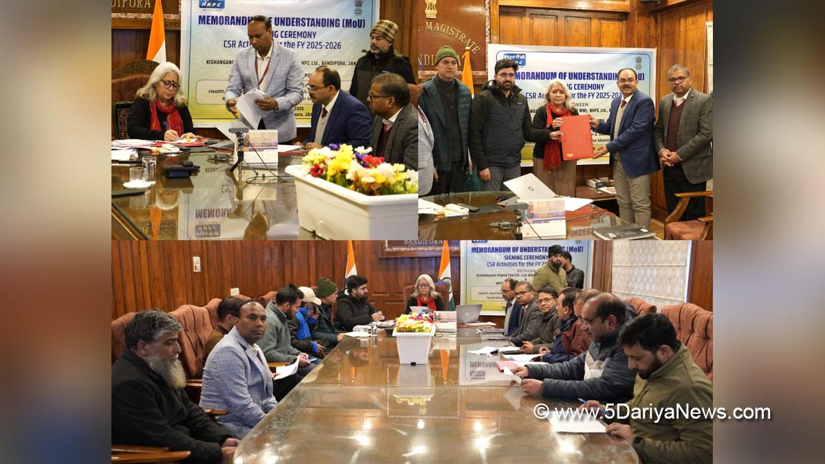 Indu Kanwal Chib, Bandipora, Deputy Commissioner Bandipora, Kashmir, Jammu And Kashmir, Jammu, District Administration Bandipora