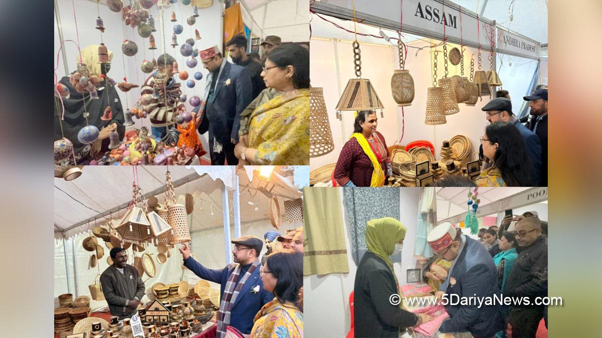 Satish Sharma, Jammu and Kashmir National Conference, National Conference, Kashmir, Jammu And Kashmir, Jammu, Srinagar, SARAS Aajeevika Mela