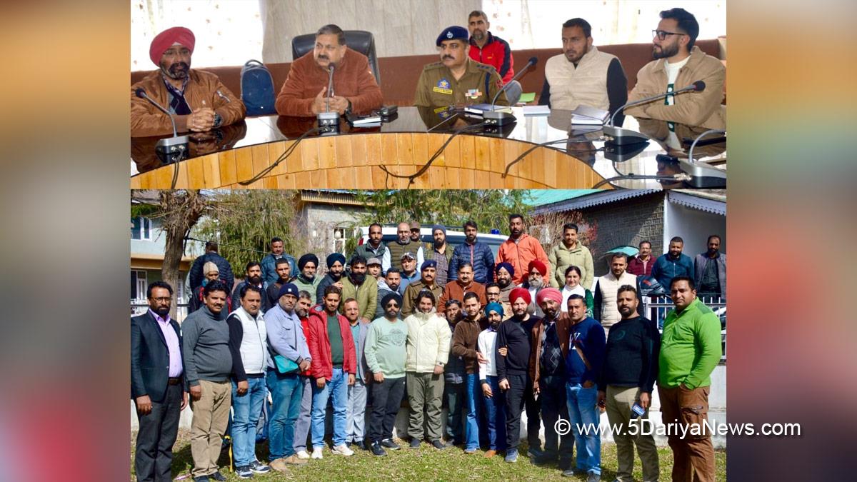 Ashok Kumar Sharma holds interaction with media persons, assures