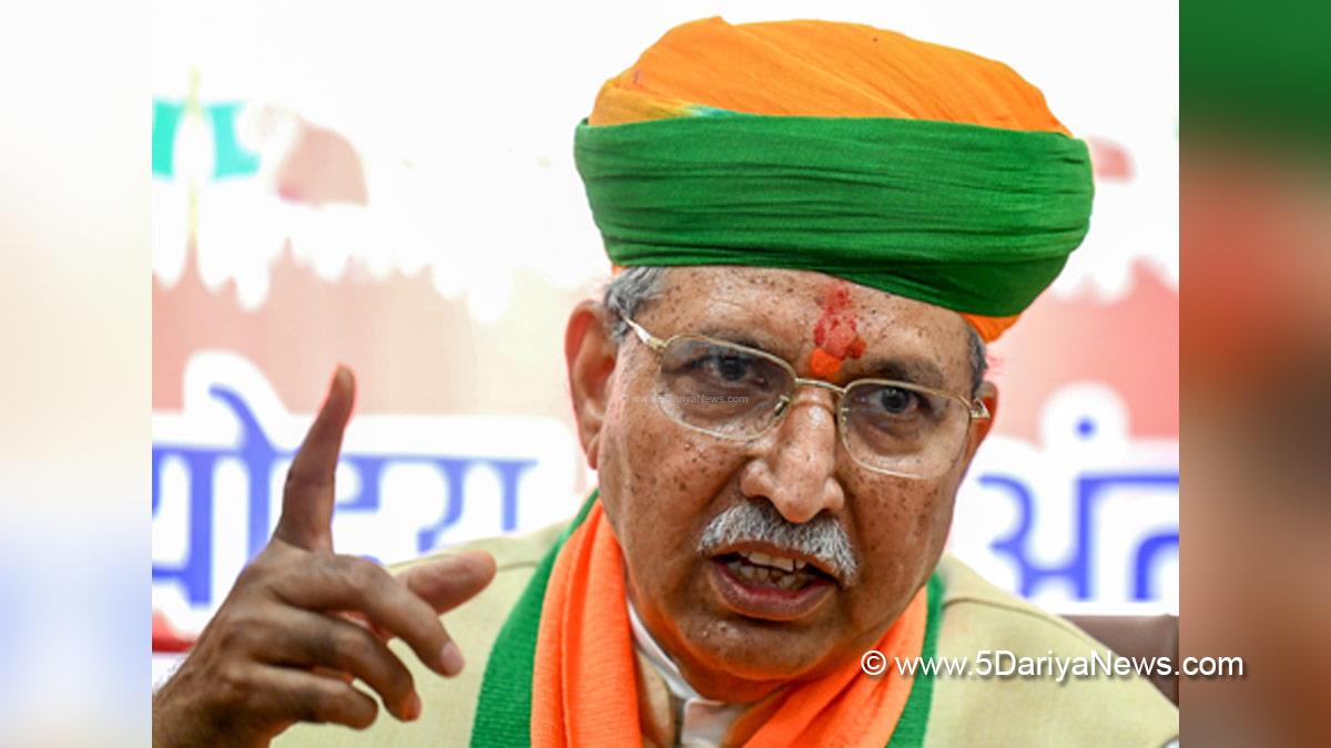 Arjun Ram Meghwal, Bharatiya Janata Party, BJP, Ministry of Law and Justice