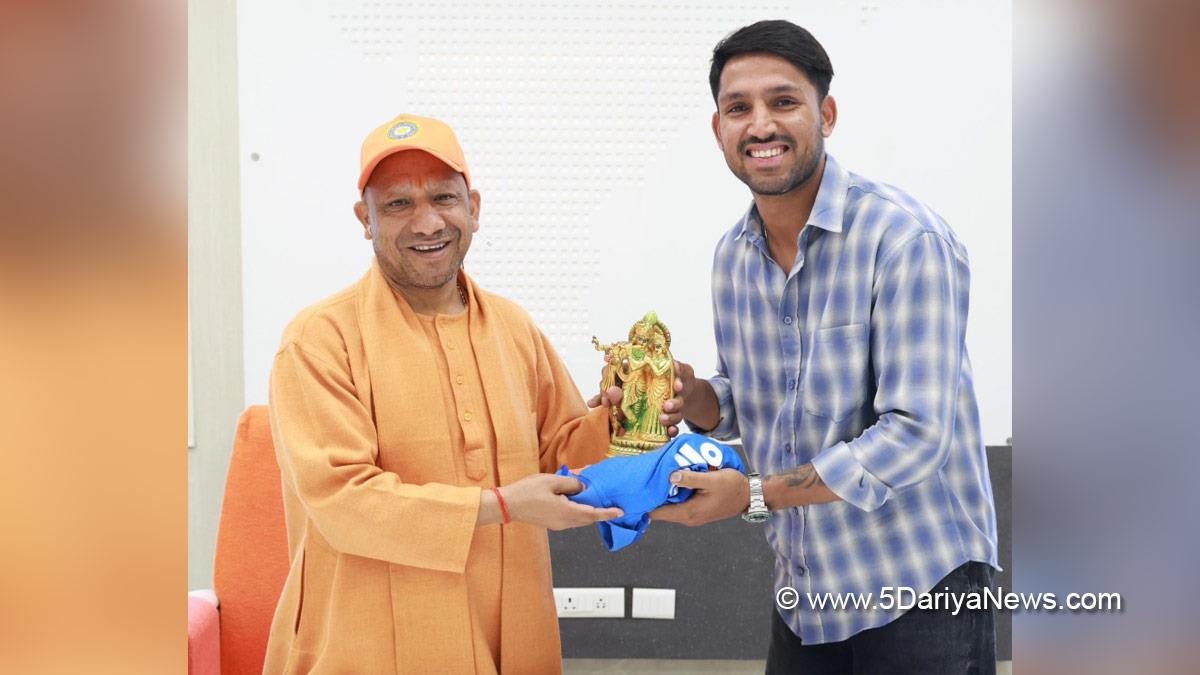 Yogi Adityanath, Lucknow, Uttar Pradesh, BJP, Bharatiya Janata Party, Chief Minister of Uttar Pradesh, Dhruv Jurel