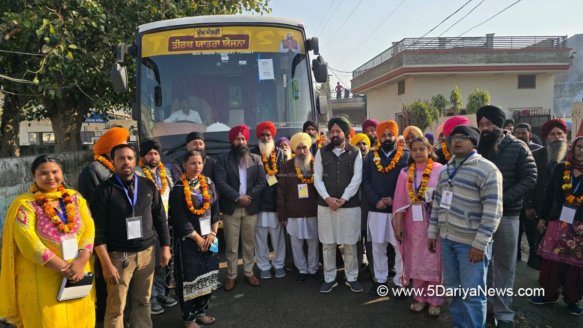Lakhbir Singh Rai, Fatehgarh Sahib, AAP, Aam Aadmi Party, Aam Aadmi Party Punjab, AAP Punjab, Mukh Mantri Teerth Yatra, Mukh Mantri Tirth Yatra Scheme