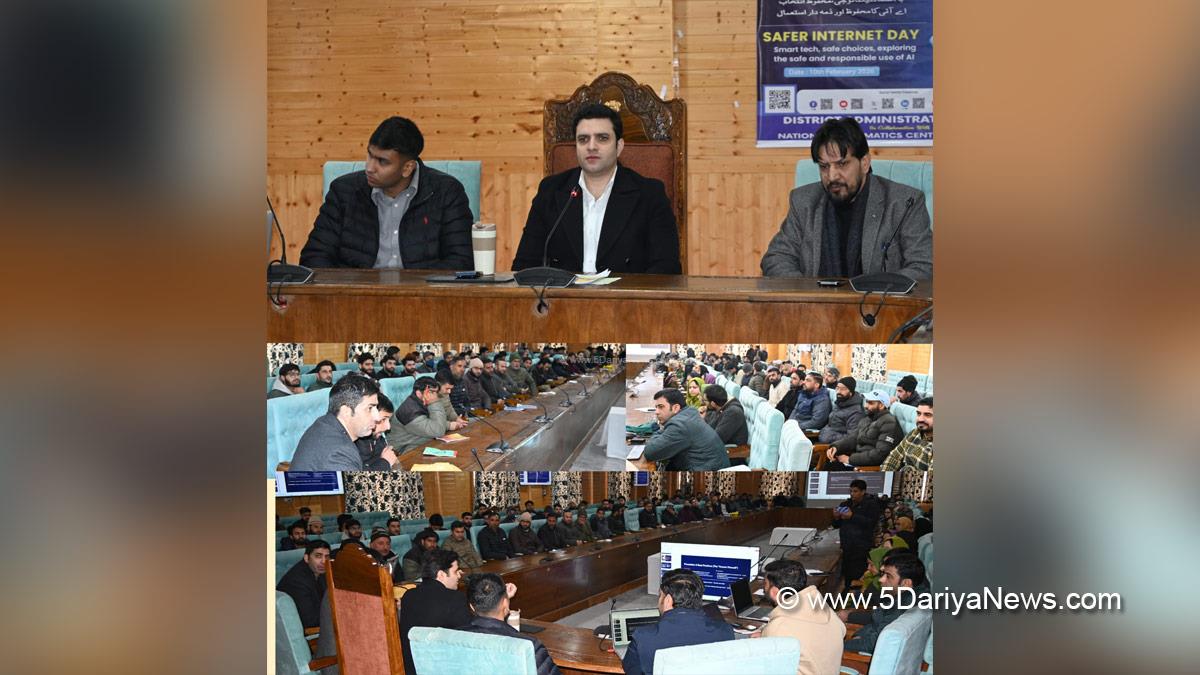 Athar Aamir Khan, Kulgam, Deputy Commissioner Kulgam, Kashmir, Jammu And Kashmir, Jammu, District Administration Kulgam, Safer Internet Day, Safer Internet Day 2026