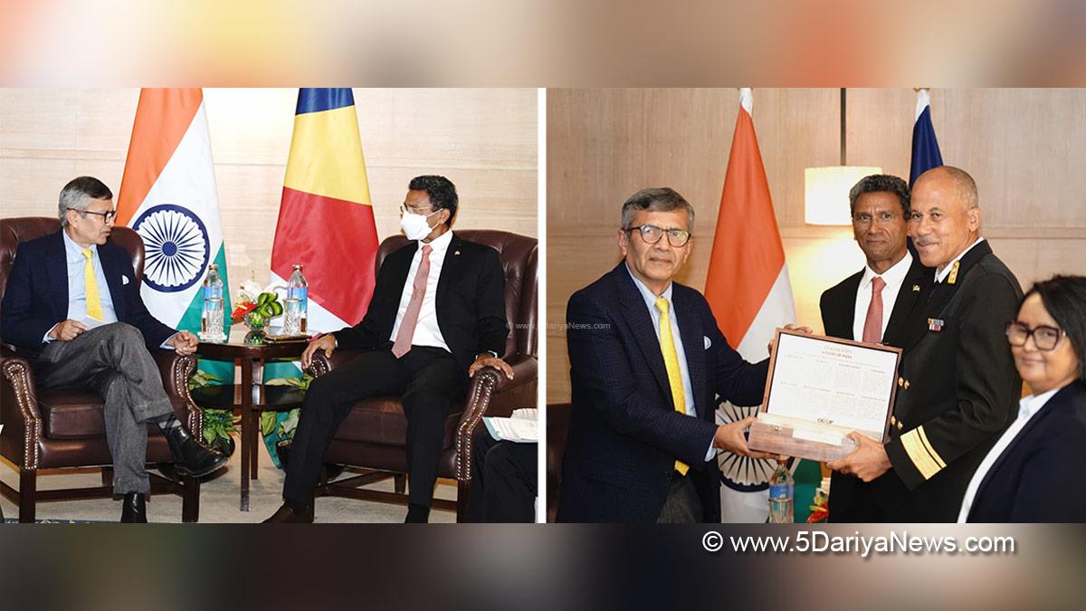 Military, Rajesh Kumar Singh, Defence Secretary, Barry Faure, Major General Michael Anselme Marc Rosette