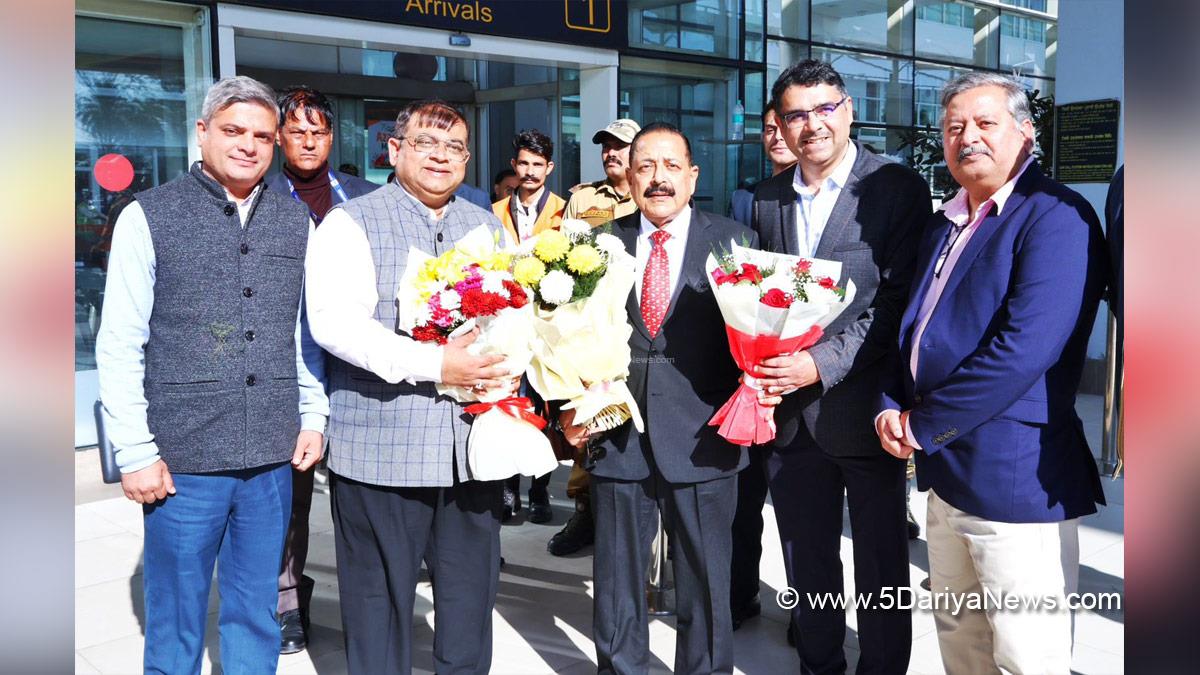 Dr Jitendra Singh, Bharatiya Janata Party, BJP, Union Minister of Earth Sciences