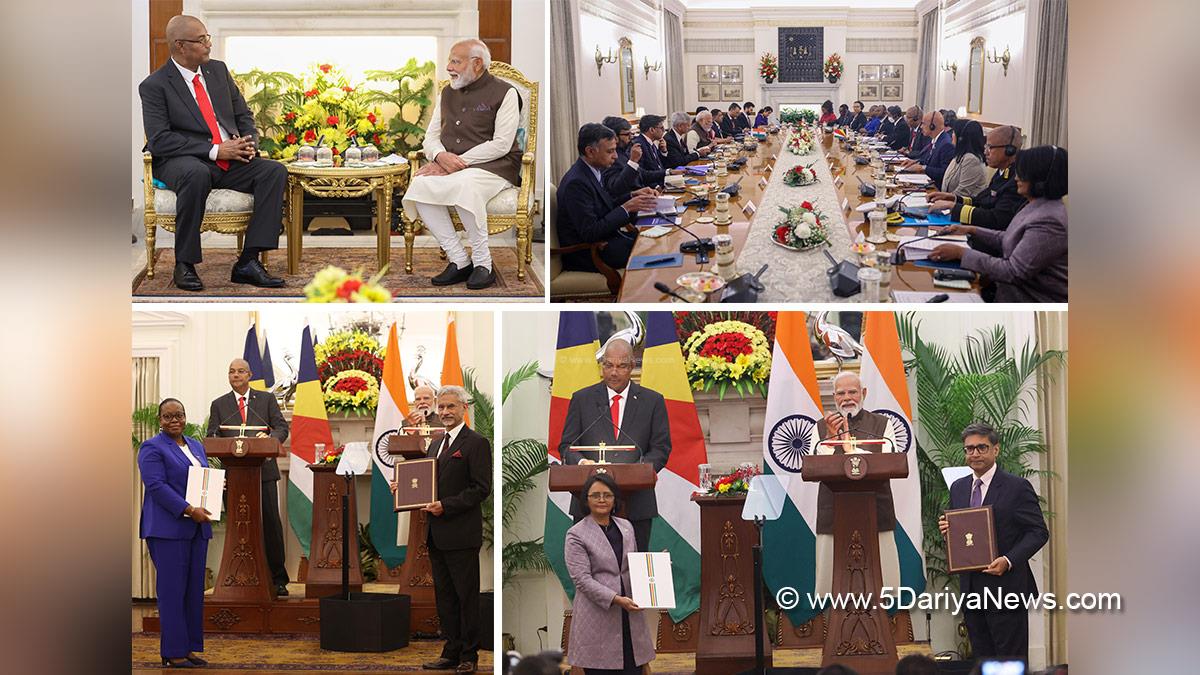Narendra Modi, Modi, BJP, Bharatiya Janata Party, Prime Minister of India, Prime Minister, Narendra Damodardas Modi, Subrahmanyam Jaishankar, Patrick Herminie, Dr Patrick Herminie