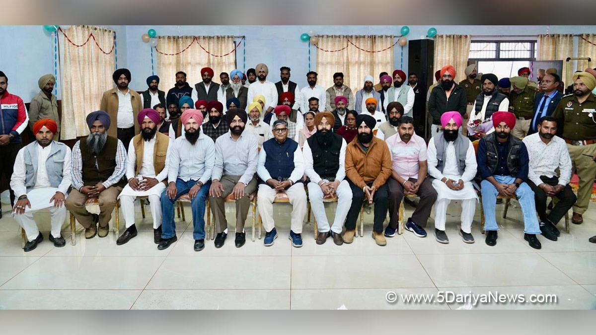 Gulab Chand Kataria, Governor of Punjab, Punjab Governor, Punjab Raj Bhavan, Laljit Singh Bhullar, AAP, Aam Aadmi Party, Aam Aadmi Party Punjab, AAP Punjab, Government of Punjab, Punjab Government, Rahul, DC Tarn Taran, Tarn Taran, Deputy Commissioner Tarn Taran 