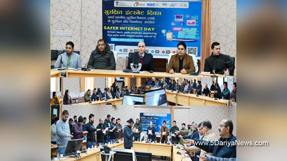 Pankaj Kumar Sharma, Kishtwar, DC Kishtwar, Deputy Commissioner Kishtwar, Kashmir, Jammu And Kashmir, Jammu, District Administration Kishtwar, Safer Internet Day, Safer Internet Day 2026