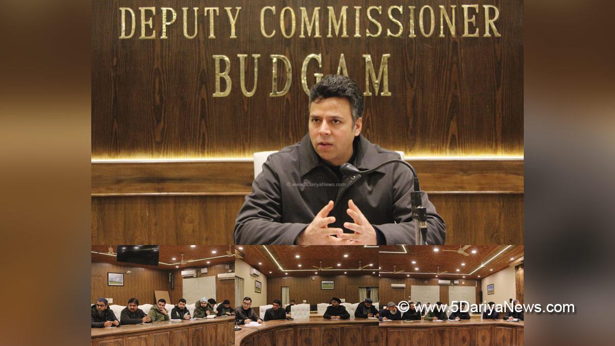 Dr Bilal Mohi Ud Din Bhat, Budgam, Deputy Commissioner Budgam, DC Budgam, Kashmir, Jammu And Kashmir, Jammu, District Administration Budgam