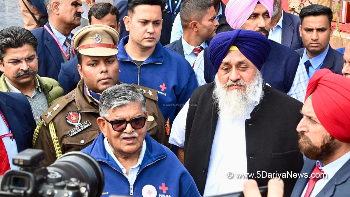 Gulab Chand Kataria, Governor of Punjab, Punjab Governor, Punjab Raj Bhavan, Sukhbir Singh Badal