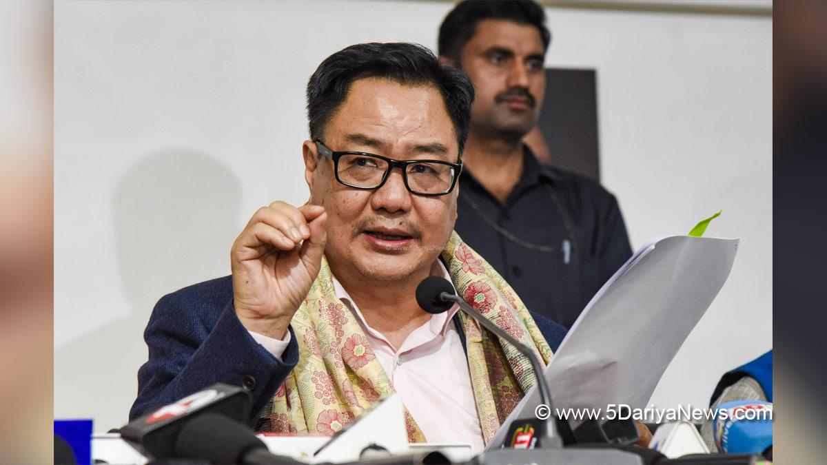 Kiren Rijiju, BJP, Bharatiya Janata Party, Union Minister of Parliamentary Affairs and Minority Affairs