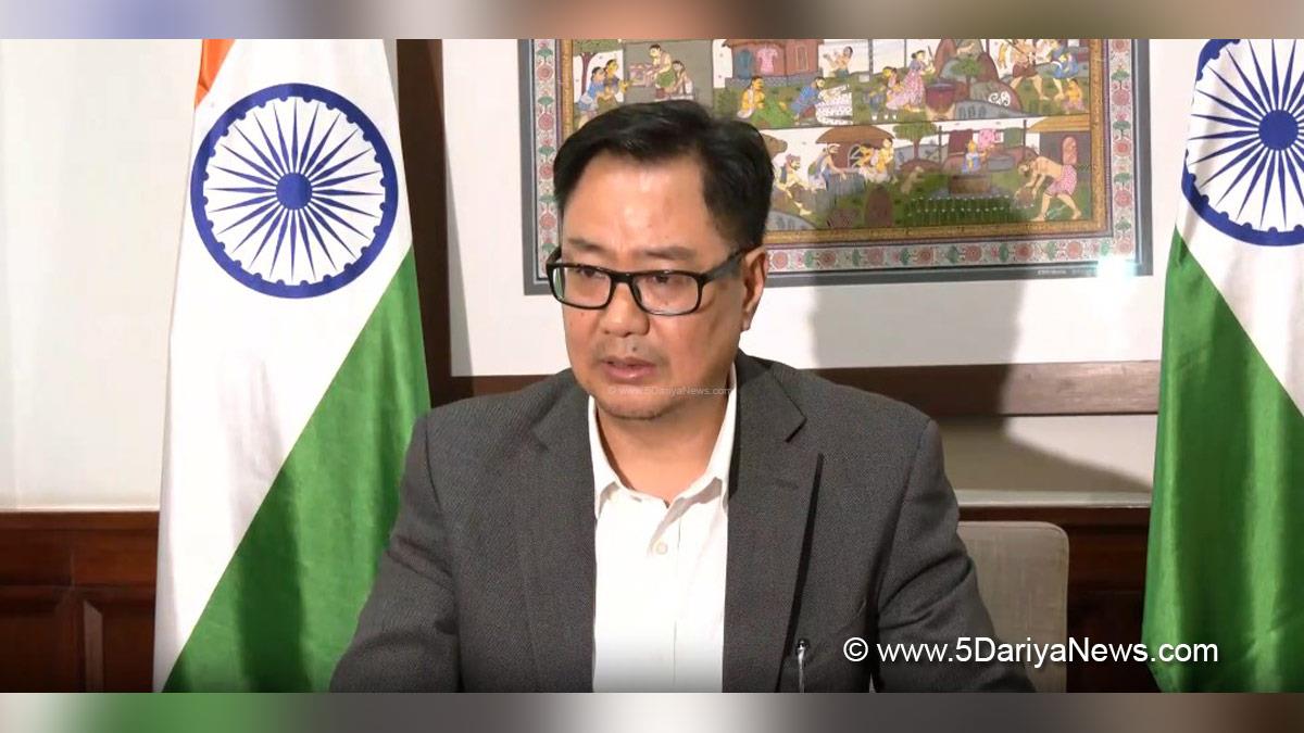 Kiren Rijiju, BJP, Bharatiya Janata Party, Union Minister of Parliamentary Affairs and Minority Affairs