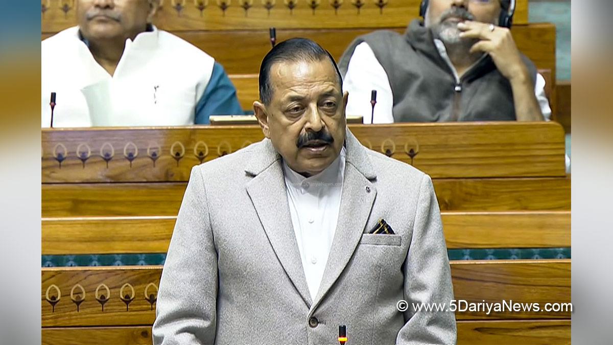Dr Jitendra Singh, Bharatiya Janata Party, BJP, Union Minister of Earth Sciences