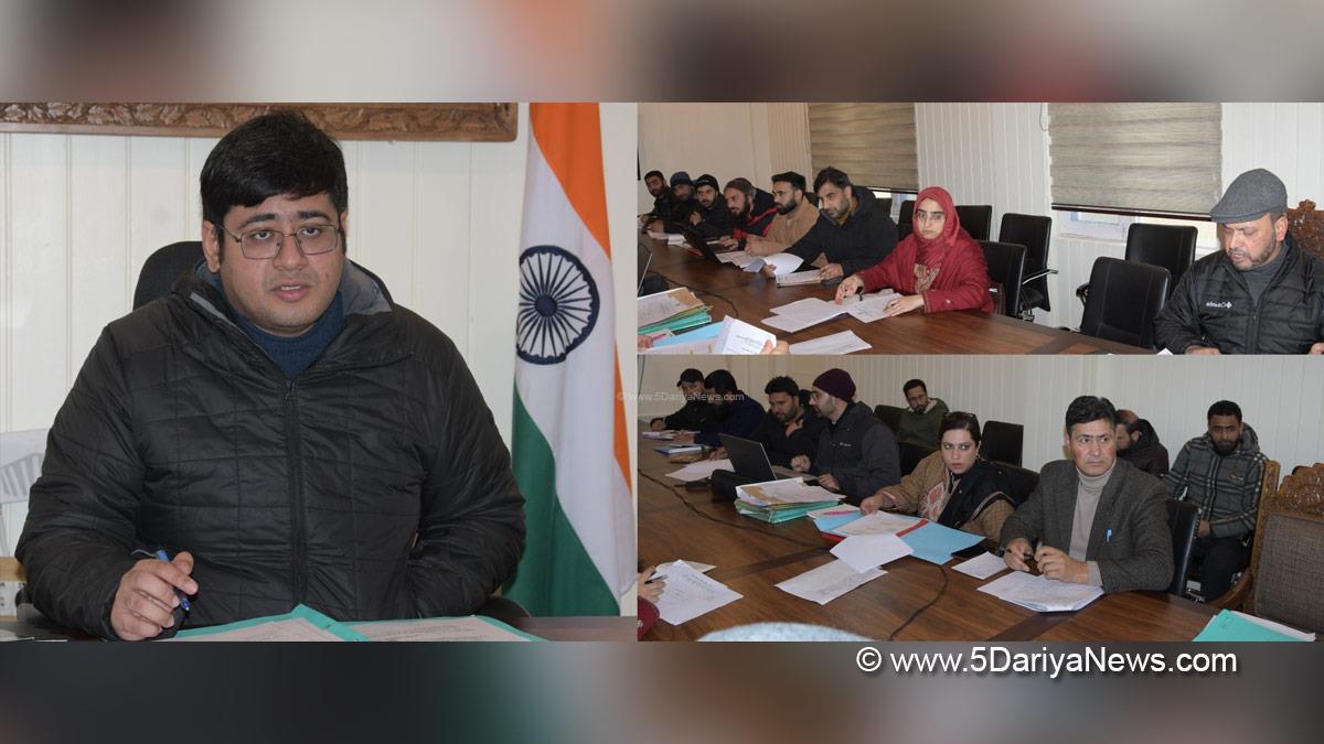 Jatin Kishore, Ganderbal, Deputy Commissioner Ganderbal, Kashmir, Jammu And Kashmir, Jammu, District Administration Ganderbal, District Level Implementation Committee, DLIC
