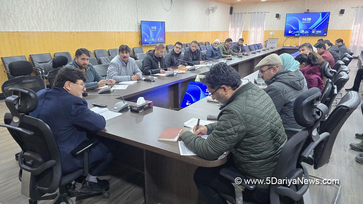 Minga Sherpa, Baramulla, DC Baramulla, Deputy Commissioner Baramulla, Kashmir, Jammu And Kashmir, Jammu, District Administration Baramulla, District Level Committee, DLC, Pradhan Mantri Dhan Dhaniya Krishi Yojana, PMDDKY