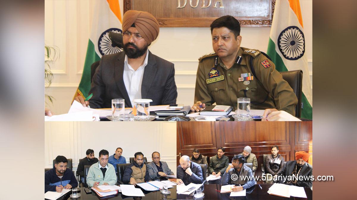 Harvinder Singh, Doda, Deputy Commissioner Doda, Kashmir, Jammu And Kashmir, Jammu, District Administration Doda