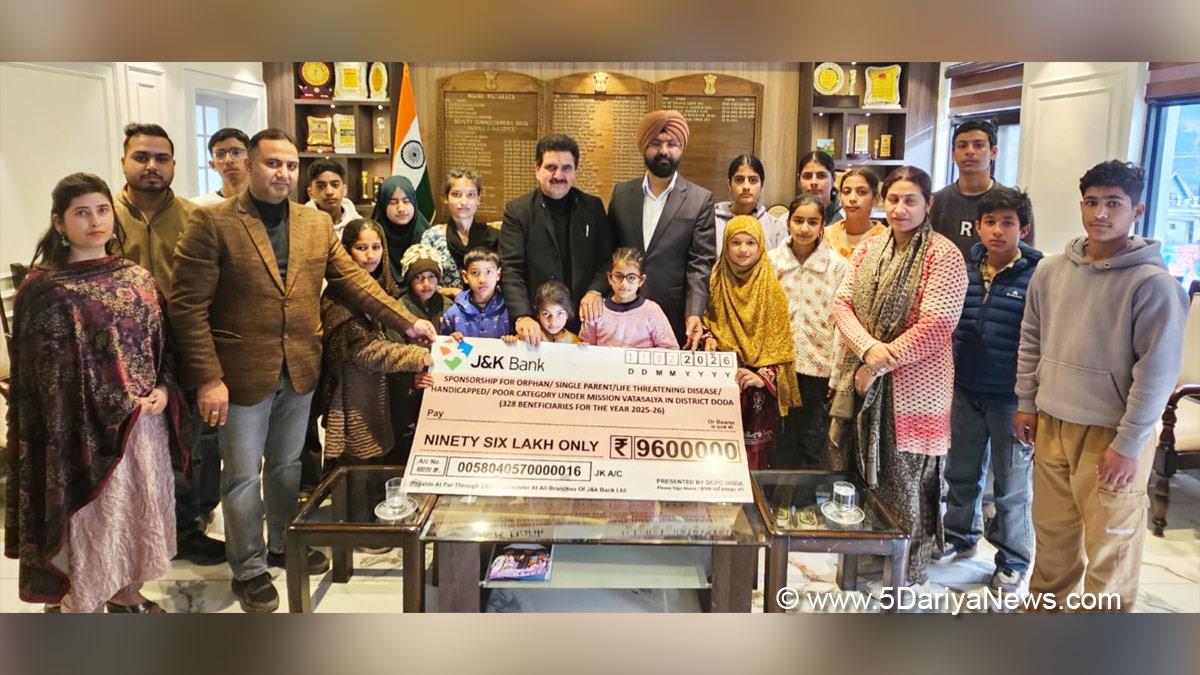 Harvinder Singh, Doda, Deputy Commissioner Doda, Kashmir, Jammu And Kashmir, Jammu, District Administration Doda, Mission Vatsalya