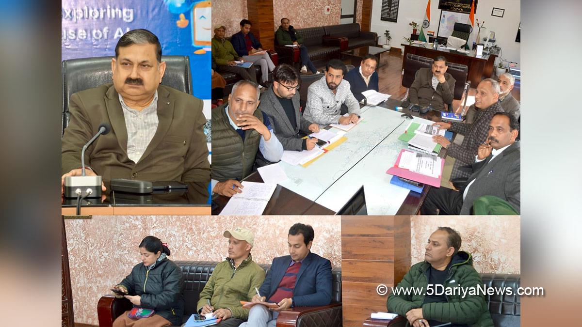 Ashok Kumar Sharma, Poonch, Deputy Commissioner Poonch, Kashmir, Jammu And Kashmir, Jammu, District Administration Poonch, Holistic Agriculture Development Programme, HADP