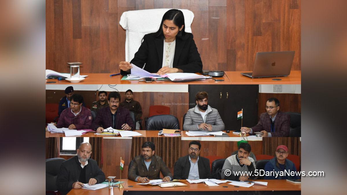 Nidhi Malik, Reasi, Deputy Commissioner Reasi, Kashmir, Jammu And Kashmir, Jammu, District Administration Reasi, District Road Safety Committee, DRSC