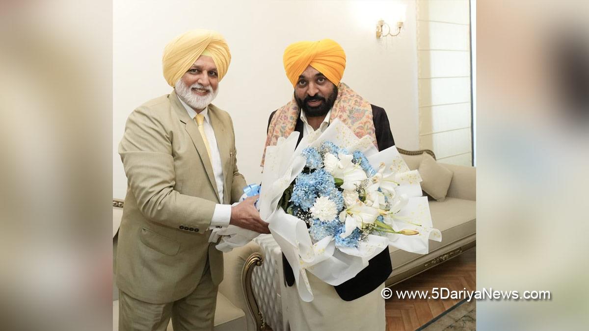 Bhagwant Mann, Bhagwant Singh Mann, AAP, Aam Aadmi Party, Aam Aadmi Party Punjab, AAP Punjab, Government of Punjab, Punjab Government, Punjab, Chief Minister Of Punjab, Dr Pushpinder Singh Gill, Maharaja Bhupinder Singh Punjab Sports University
