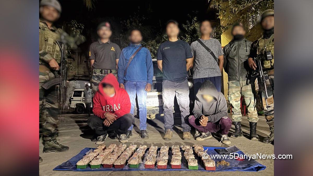 Crime News, Crime News India, Assam Rifles, Directorate of Revenue Intelligence, DRI