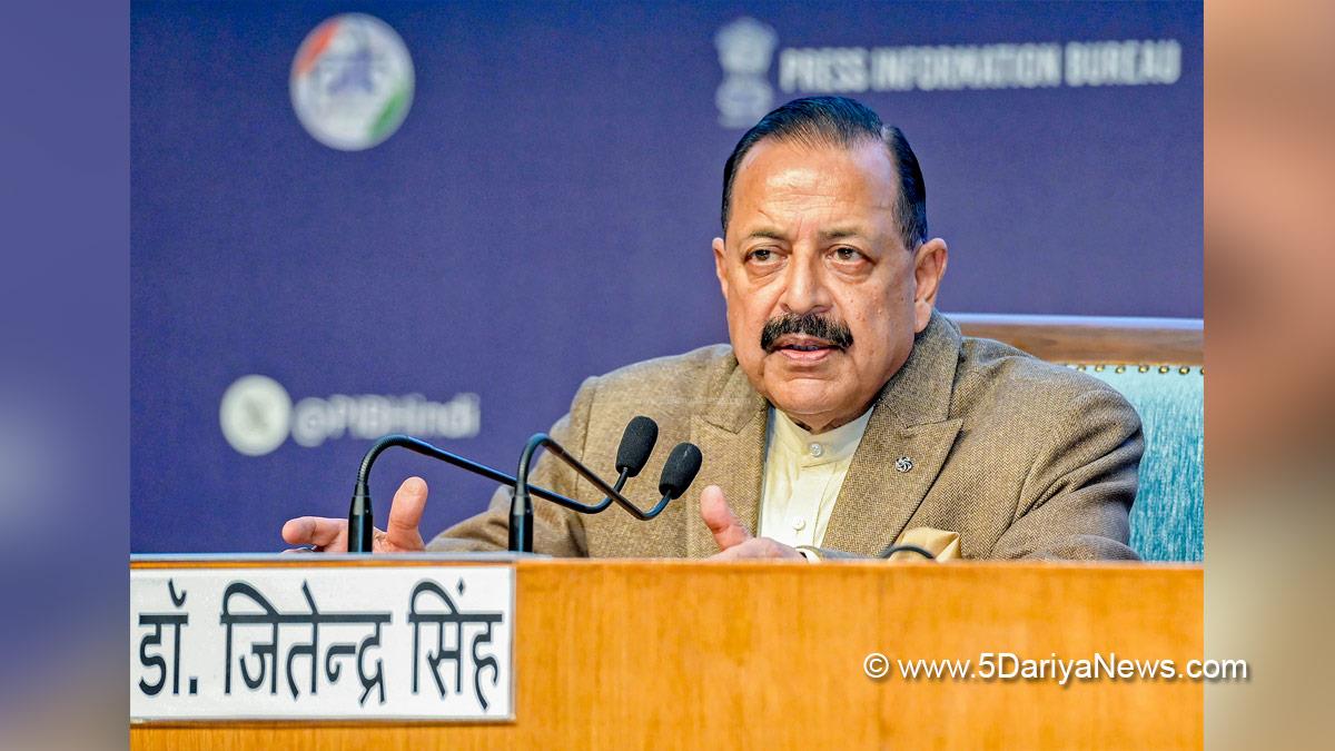 Dr Jitendra Singh, Bharatiya Janata Party, BJP, Union Minister of Earth Sciences