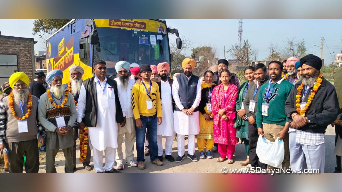 Lakhbir Singh Rai, Fatehgarh Sahib, AAP, Aam Aadmi Party, Aam Aadmi Party Punjab, AAP Punjab, Mukh Mantri Teerth Yatra, Mukh Mantri Tirth Yatra Scheme