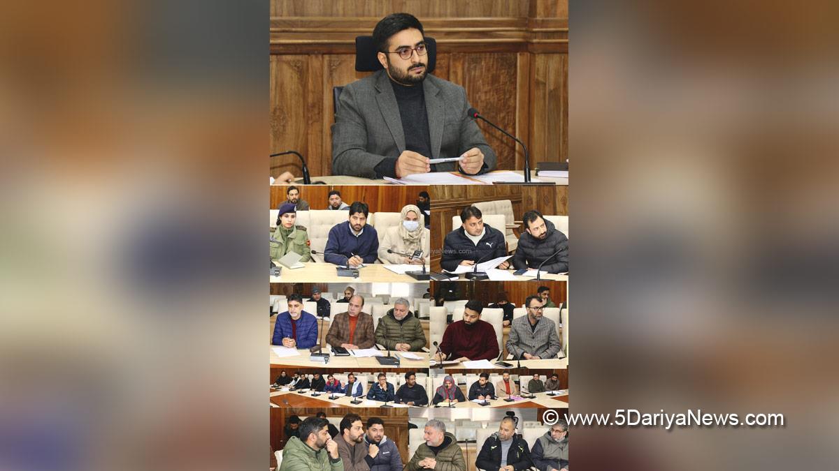 Akshay Labroo, Srinagar, Deputy Commissioner Srinagar, Kashmir, Jammu And Kashmir, District Administration Srinagar, District Telecom Committee, DTC, Jammu and Kashmir Communication and Connectivity Infrastructure Project, JKCCIP