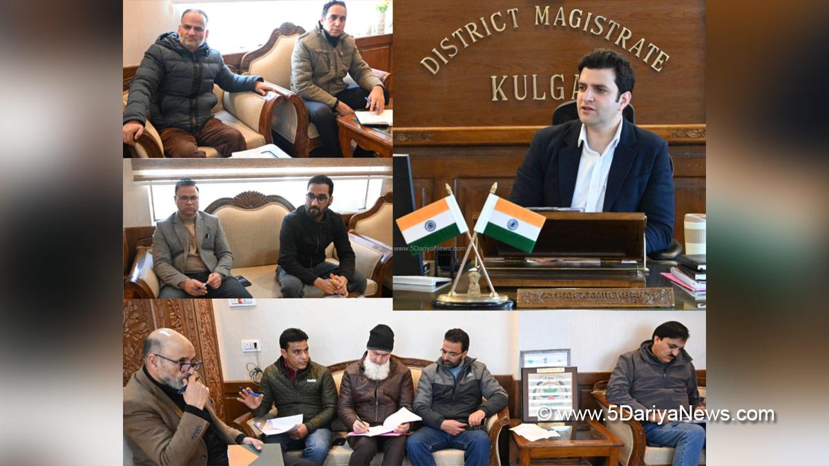Athar Aamir Khan, Kulgam, Deputy Commissioner Kulgam, Kashmir, Jammu And Kashmir, Jammu, District Administration Kulgam