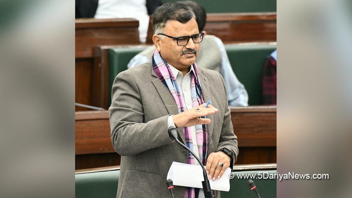 Javed Ahmed Rana, Javed Rana, Jammu and Kashmir National Conference, National Conference, Kashmir, Jammu And Kashmir, Jammu, Jammu and Kashmir Vidhan Sabha, JK Vidhan Sabha, Budget Session 2026